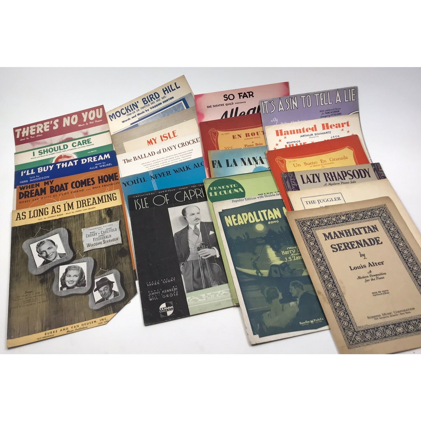 Vintage Sheet Music Lot of 88 Song Books Piano Hollywood Movies Jazz 1930s-1950s