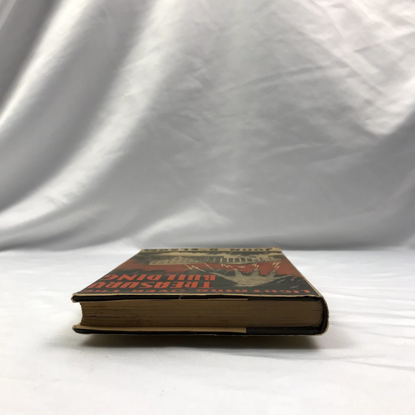 Lightning Over The Treasury Building by John R. Elson Hardcover Book 1941