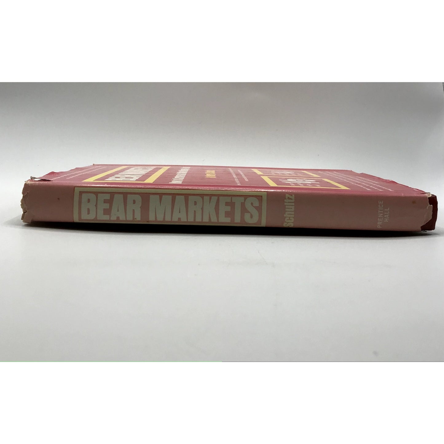 Bear Markets: How To Survive & Make Money In Them Illustrated Book by Schultz