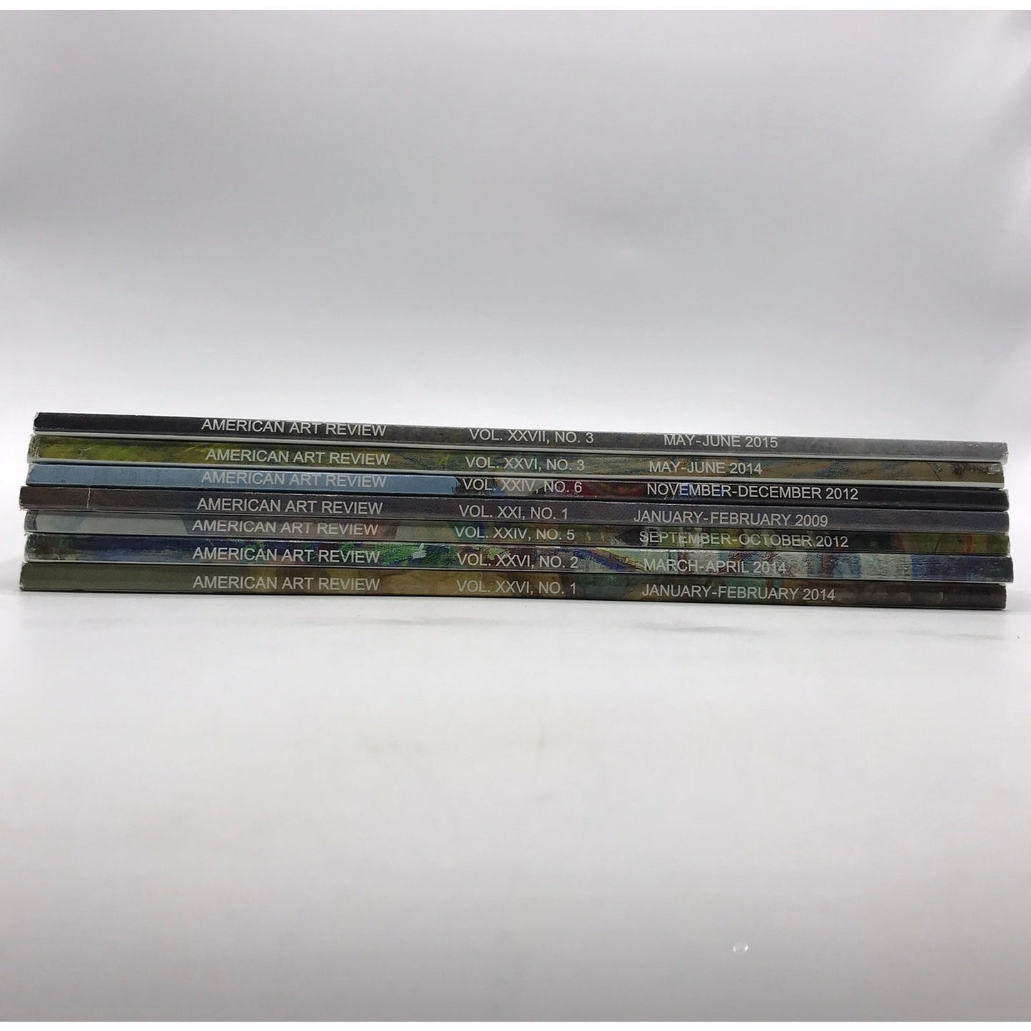 American Art Review Magazines Lot of 7 Illustrated Paperbacks 2009, 12, 14 & 15
