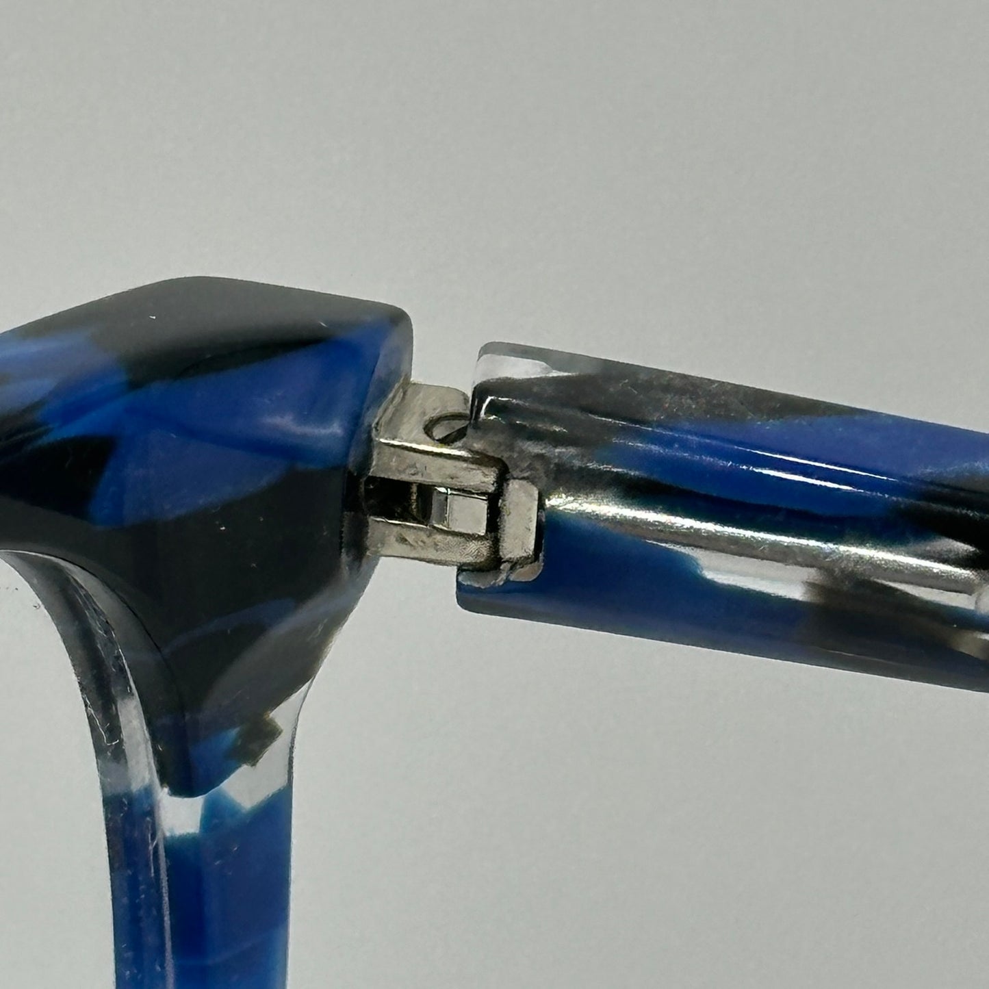 Alain Mikli A03063 008 Havana Blue Black Clear Womens Eyeglass Frames 43-19-140