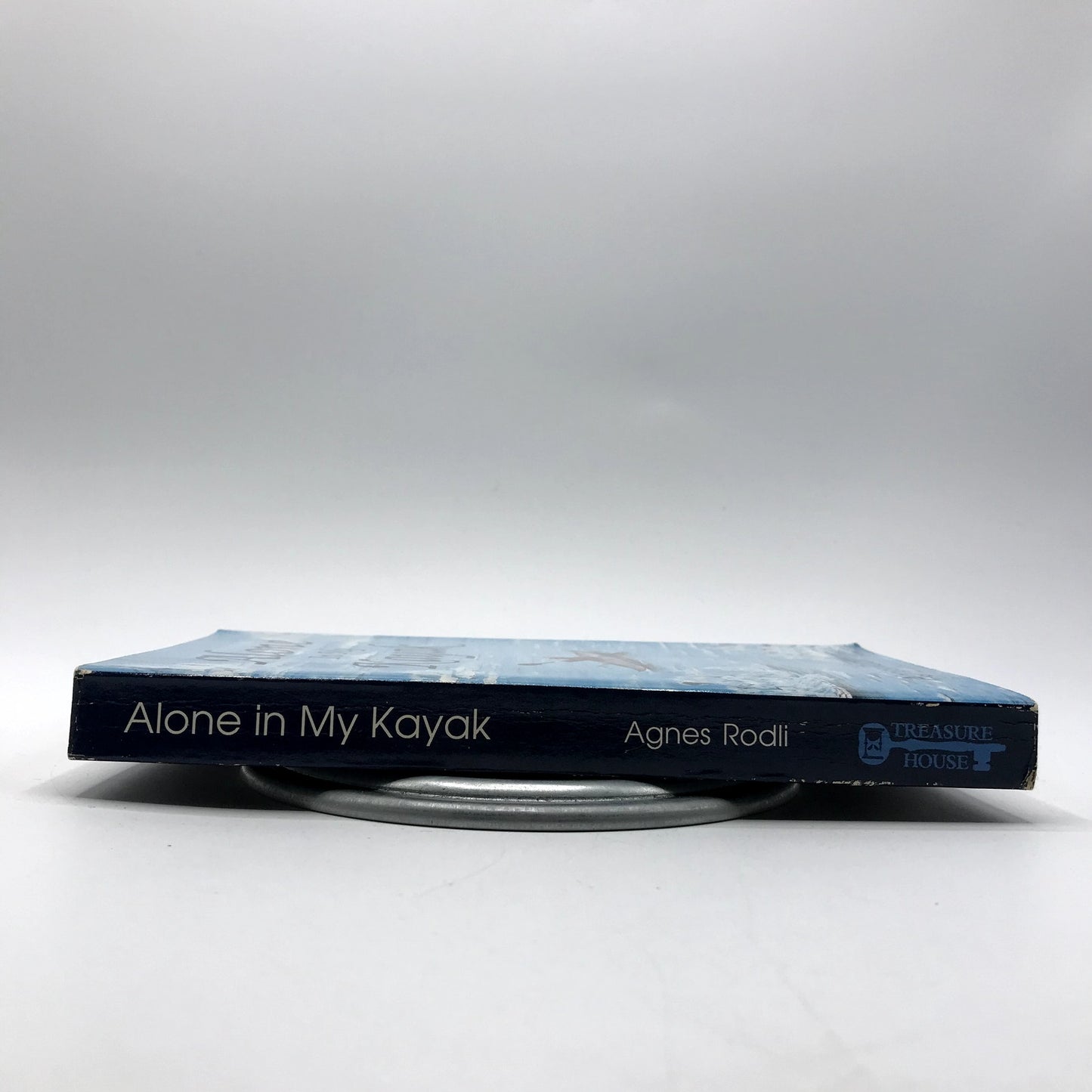 Alone In My Kayak Signed Spiritual Paperback English Book by Agnes Rodli 1993