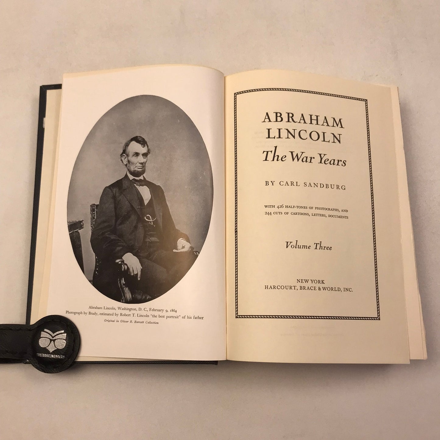 Abraham Lincoln The War Years Carl Sandburg Complete 4 Volumes American History