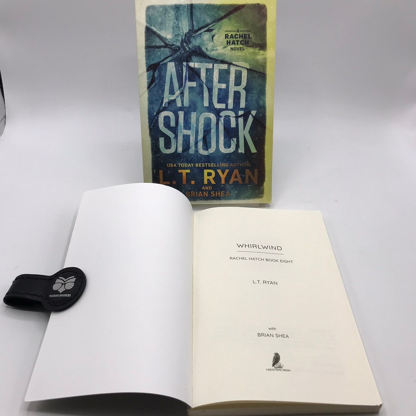 Aftershock & Whirl Wind 2 Books L.T. Ryan & Brian Shea Paperback Fiction Mystery
