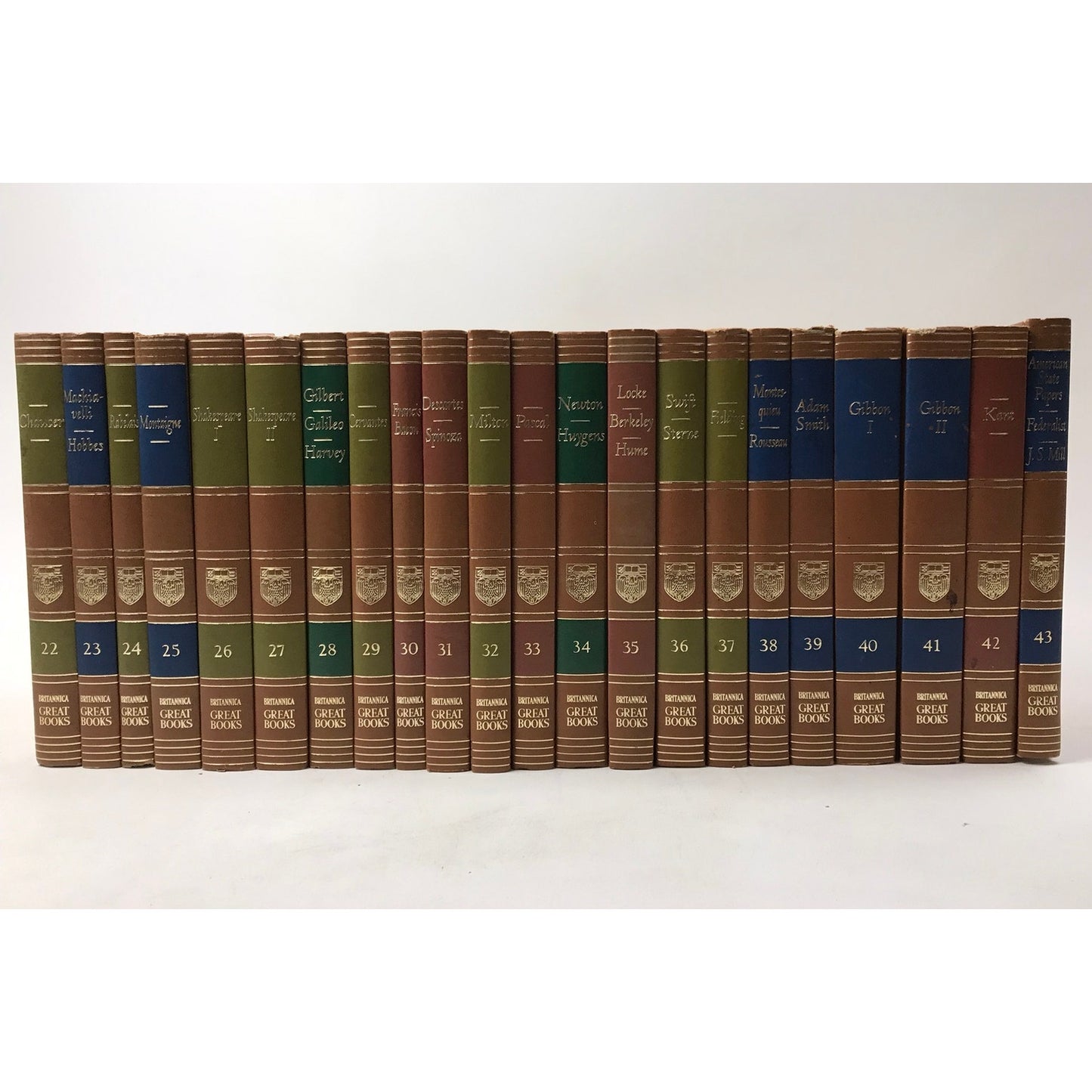 Great Books of the Western World Lot of 22 Educational Literature History Poetry