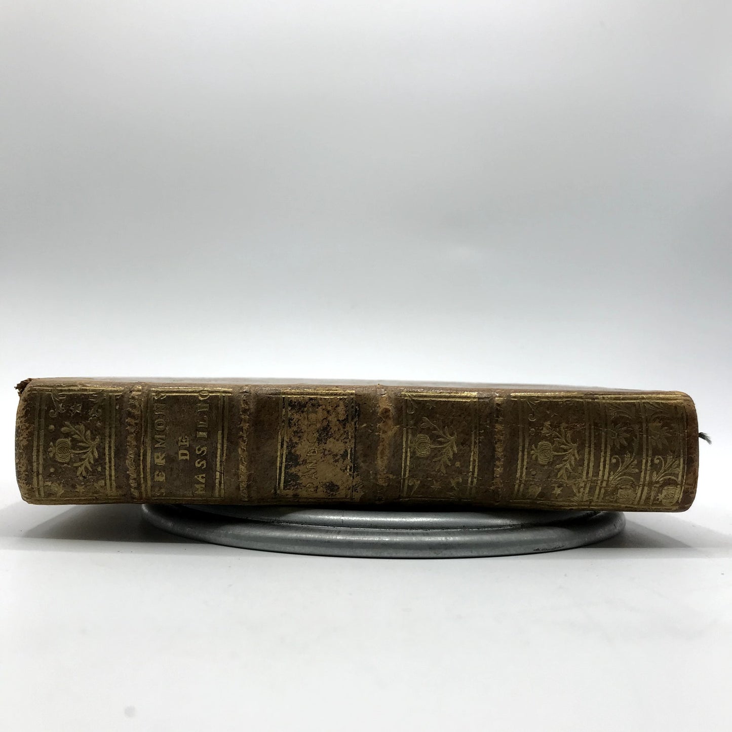 Sermons de Massillon Eveque de Clermont Panegyriques Leather Bound Book 1770