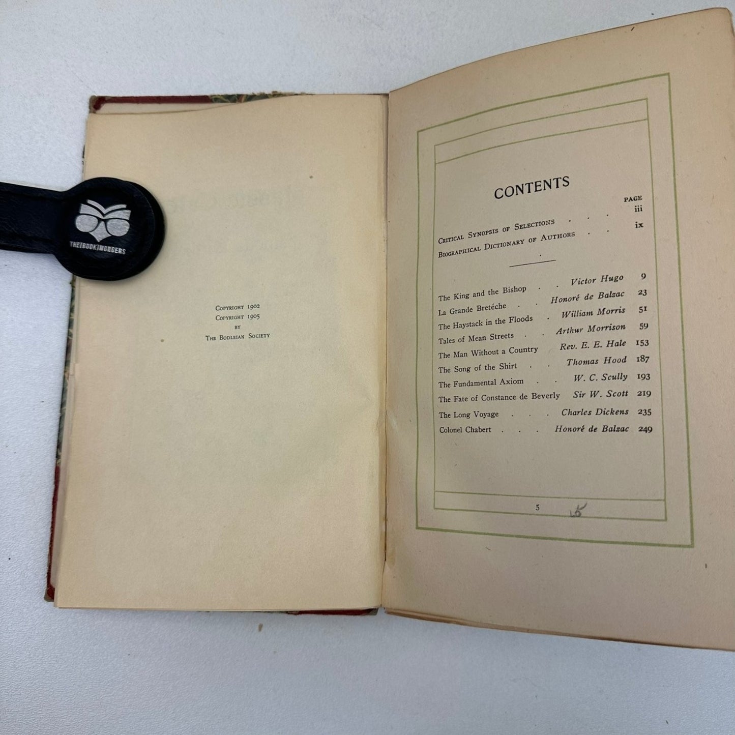 Classic Tales by Famous Authors 1905 Anthology Illustrated Fiction Bodleian