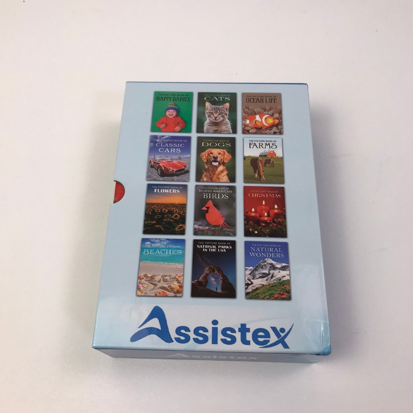 Assistex Picture Books For Adults Set of 12 Seniors Dementia Alzheimers Rehab