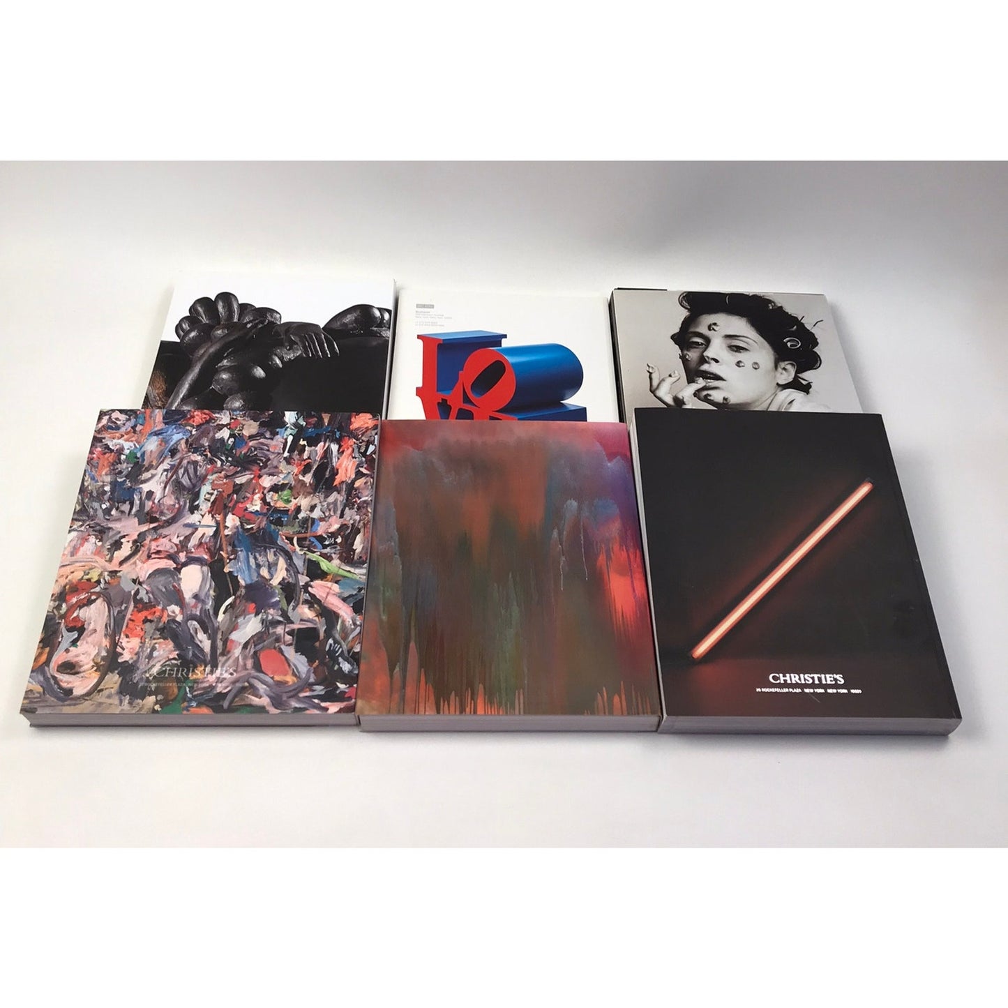 Christie's Art Auction Catalogs Lot of 6 Haring Lichtenstein Debuffet Post War
