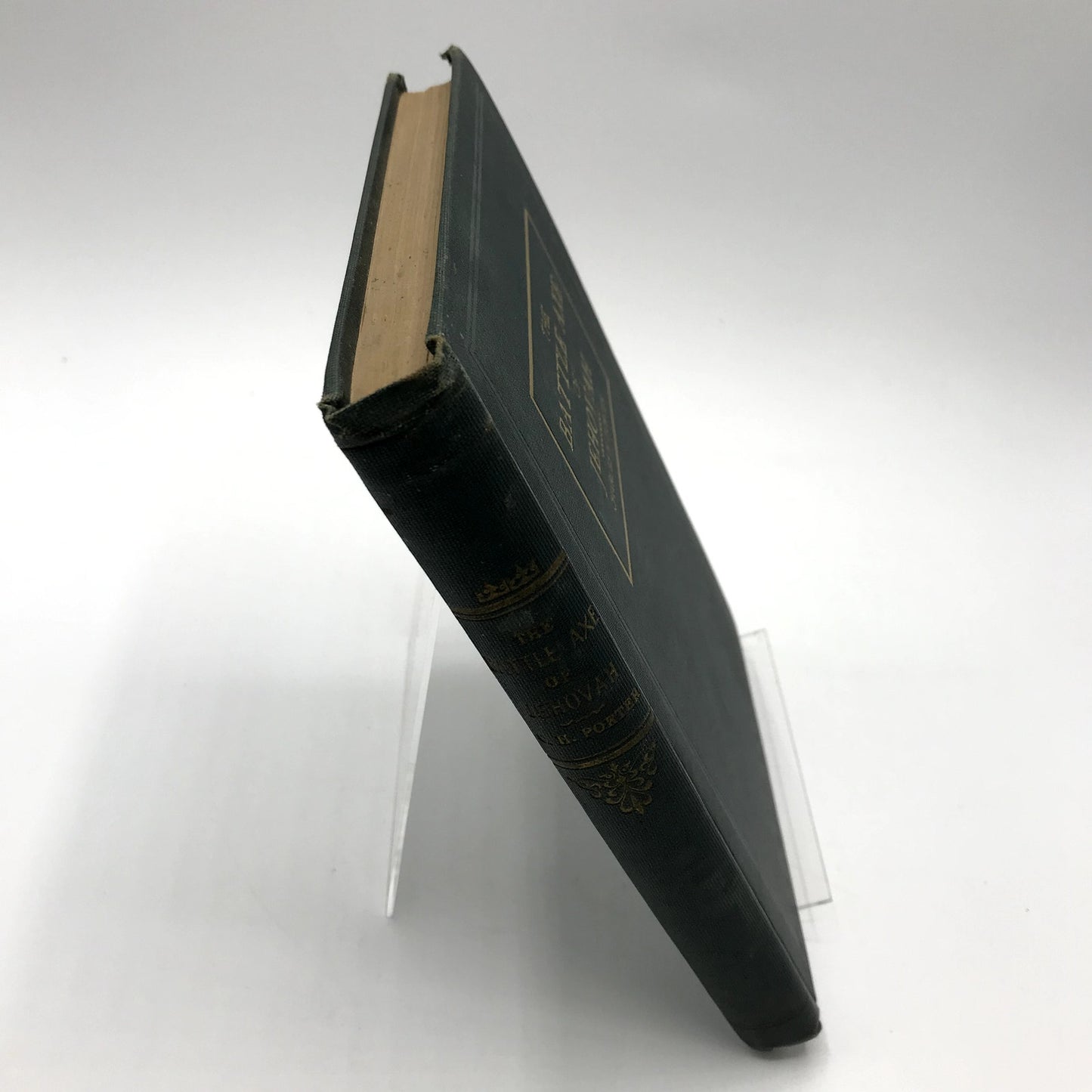 The Battle Axe of Jehovah Israel Among The Nations by Charles Porter 1st Ed 1928