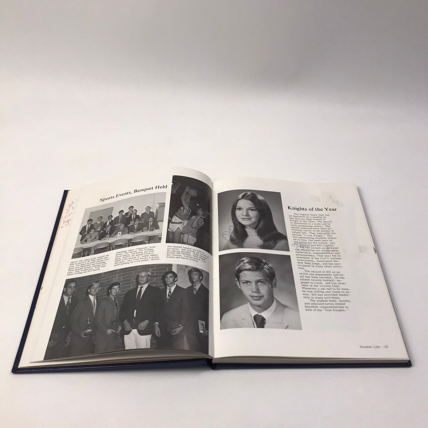 San Marcos High School The Talisman 1971 Yearbook Memorabilia California History