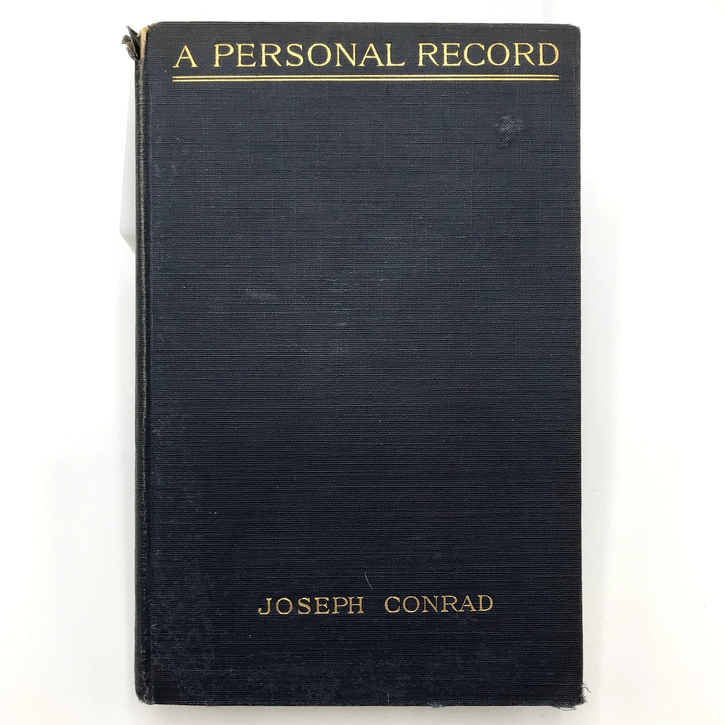 A Personal Record Antique Hardcover Book by Joseph Conrad 1st U.S. Edition 1912