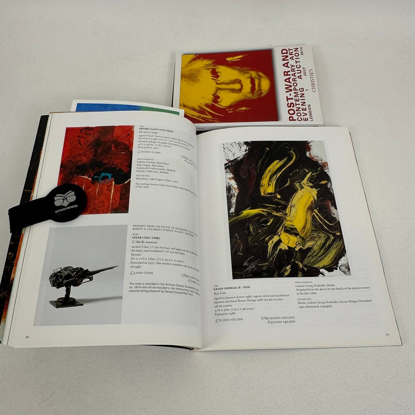 Andy Warhol Post War Contemporary Art Lot of 3 Exhibition Auction Sale Catalogs