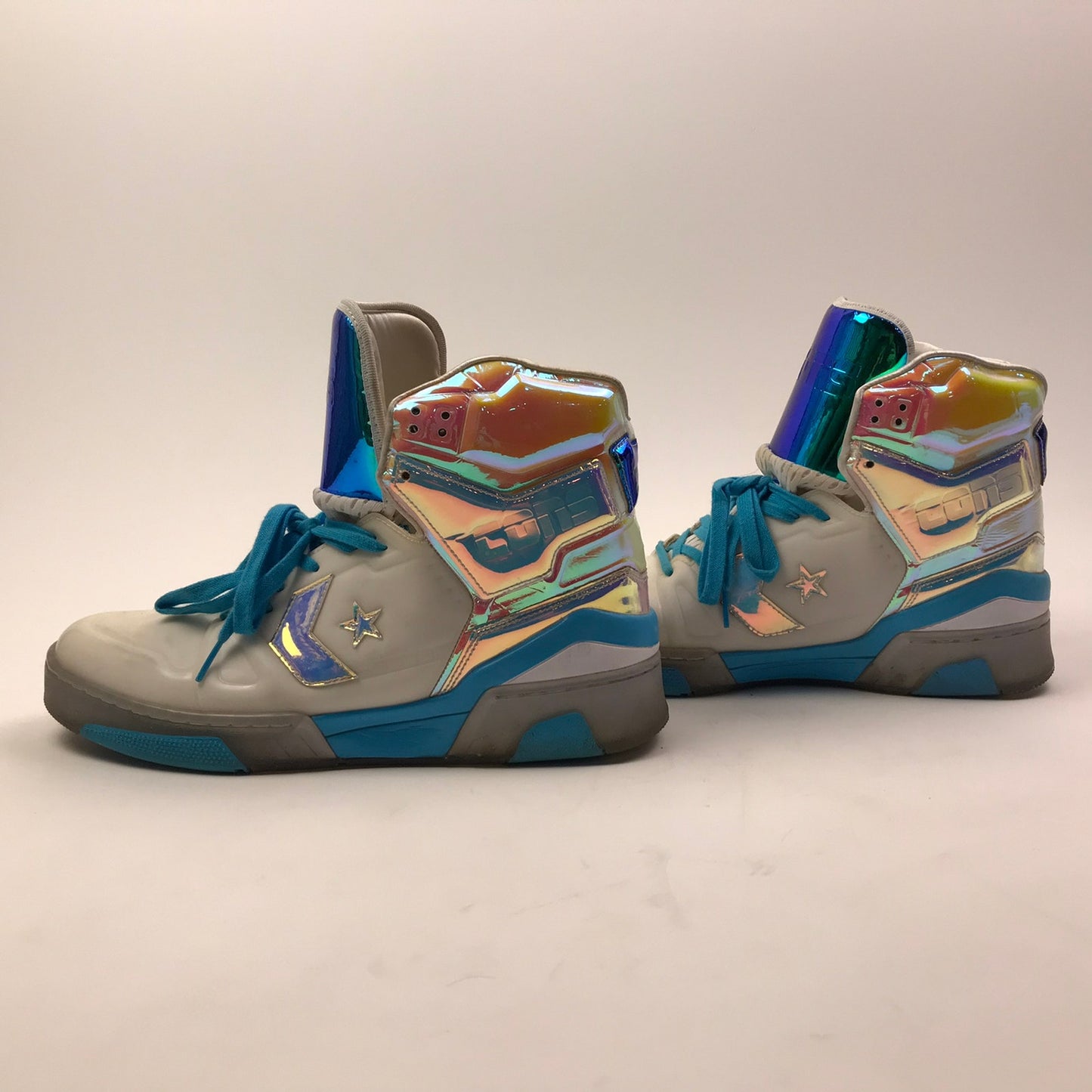 Converse ERX Impress Hi Iridescent Men's Sneakers 12 Bold Jade Gnarly Blue Shoes