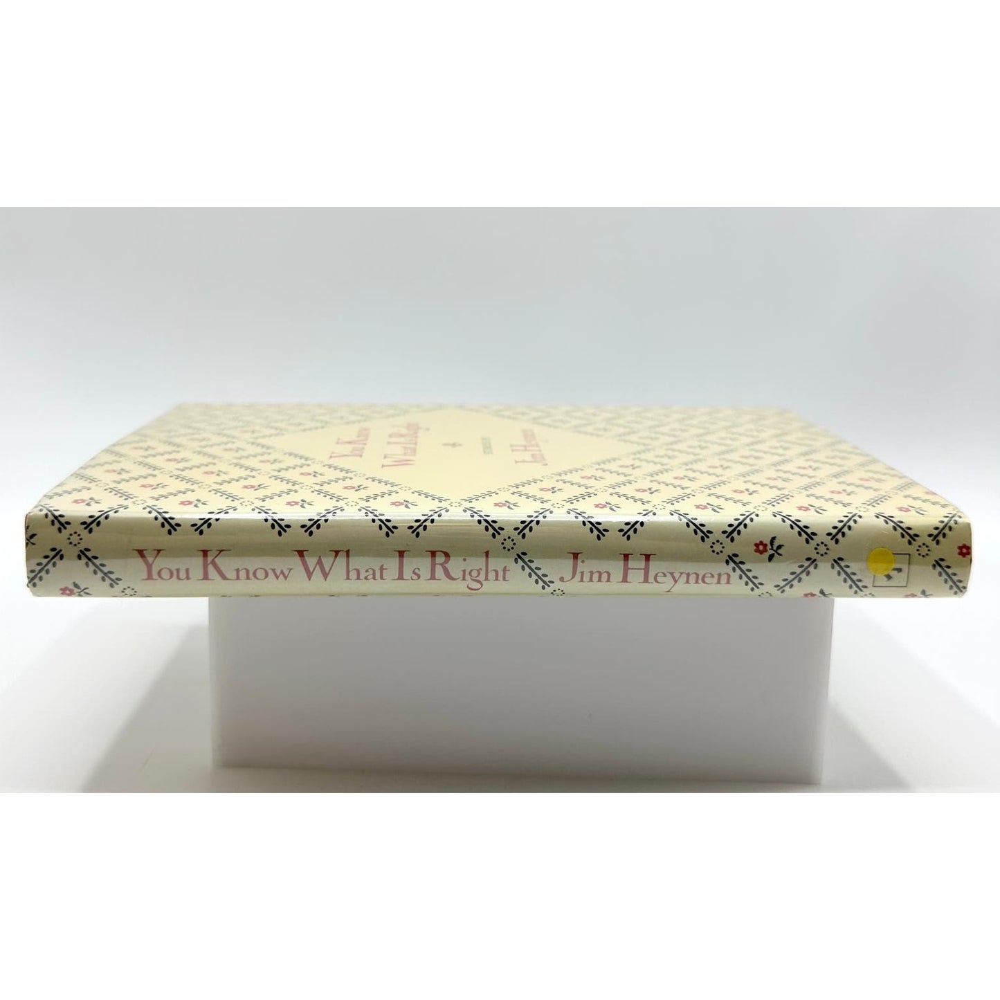 You Know What Is Right: Stories by Jim Heynen Signed 1985 English Hardcover Book
