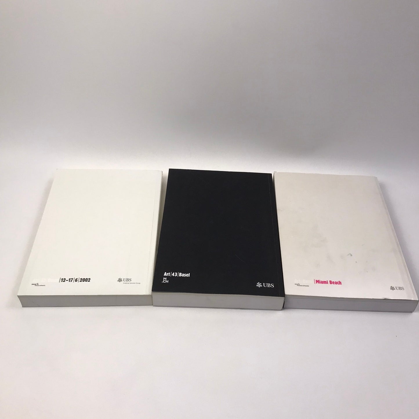 Art Basel 33 43 and Miami Beach Catalogs Lot of 3 Modern Contemporary Exhibition