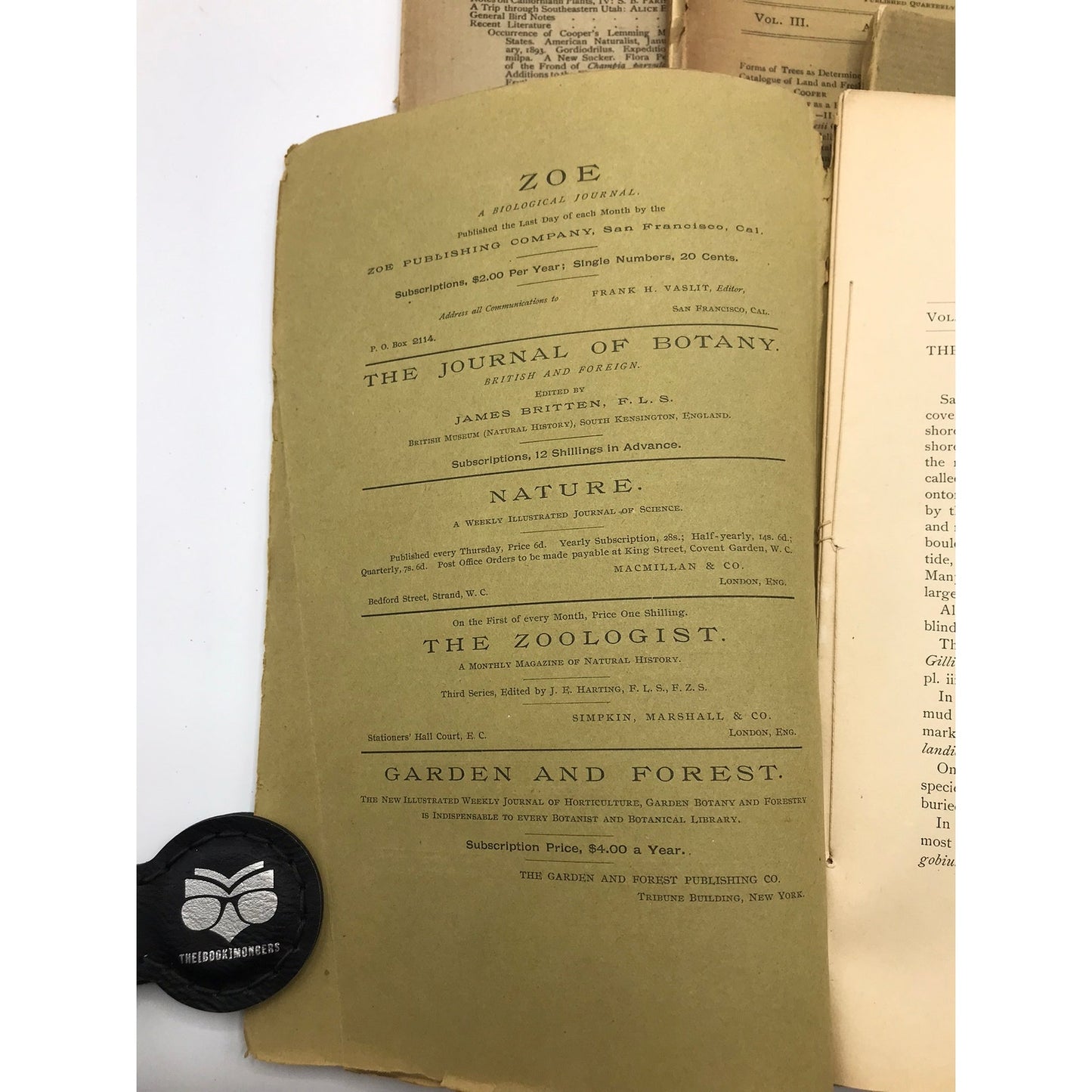 Zoe A Biological Journal Lot of 4 Natural History Periodicals Life Science Women