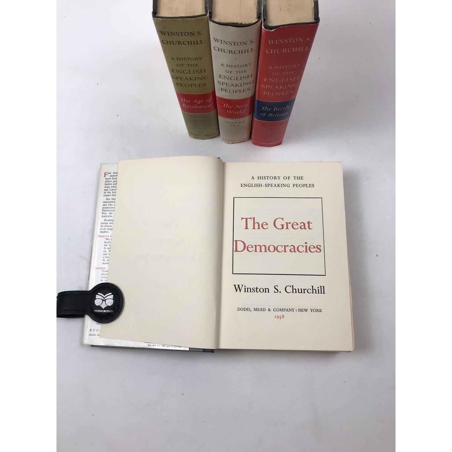 A History of The English Speaking Peoples Winston S Churchill 4 Volume Set