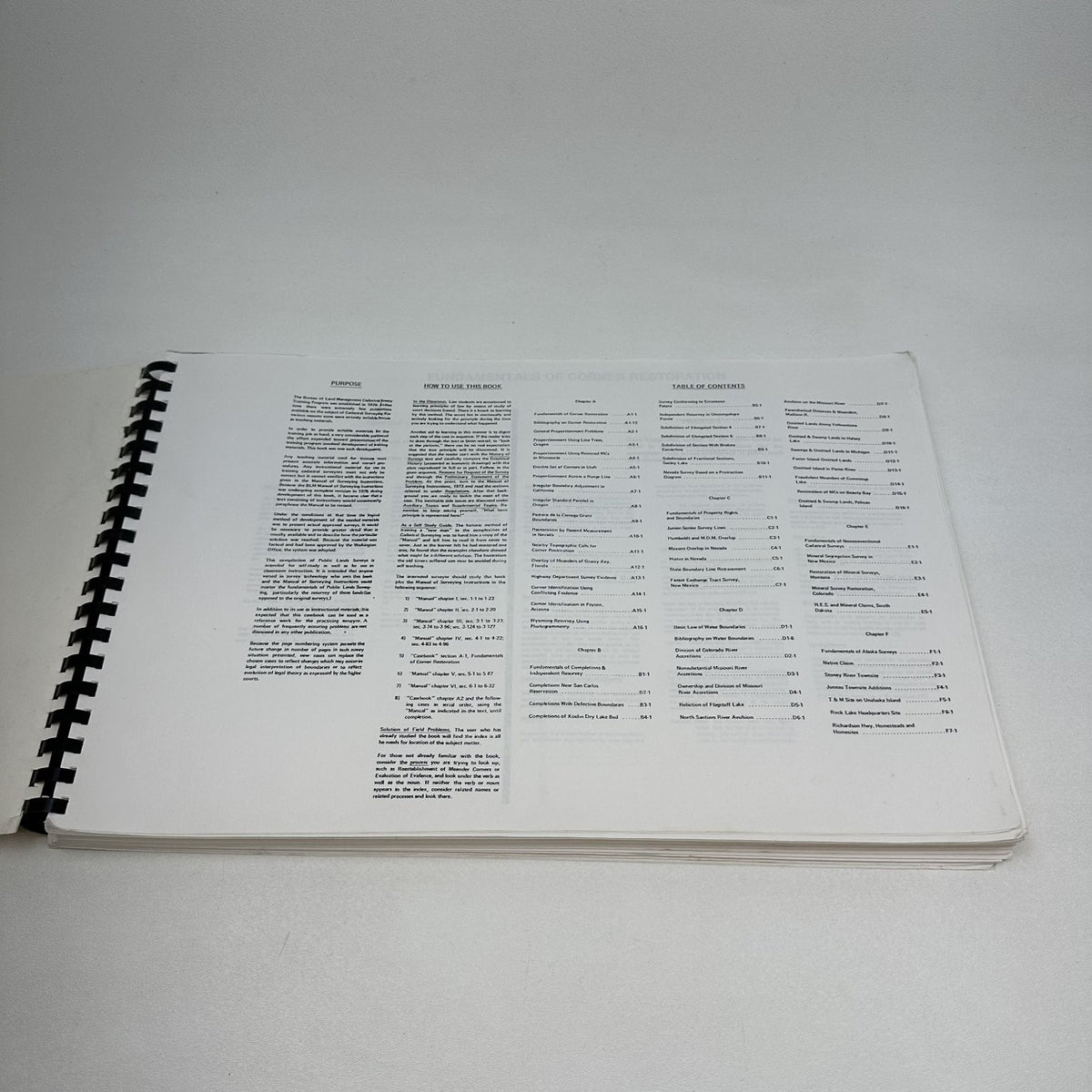 Public Lands Surveying A Casebook Cadastral Training Staff 1975 BLM Manual