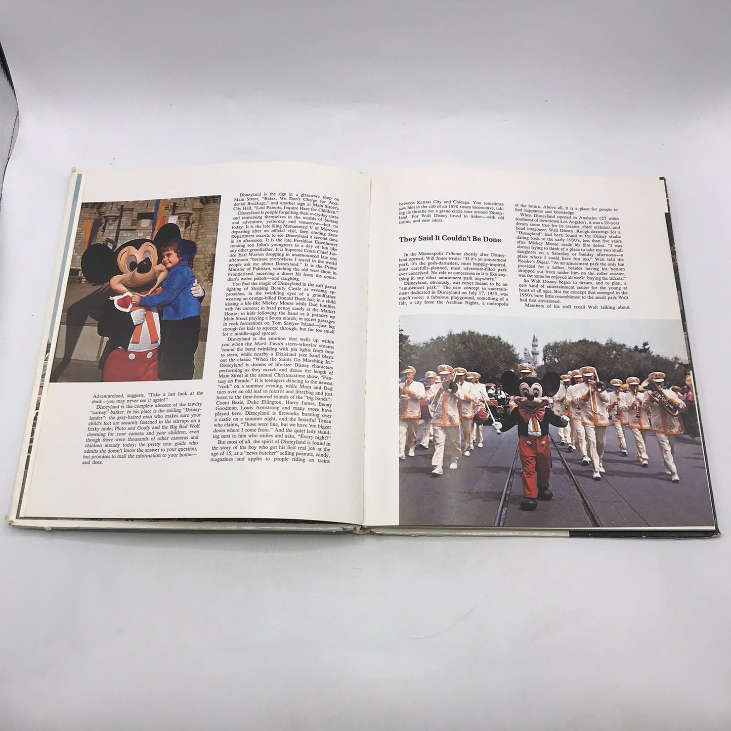 Walt Disney’s Disneyland Martin A Sklar Theme Park Behind the Scenes Souvenir