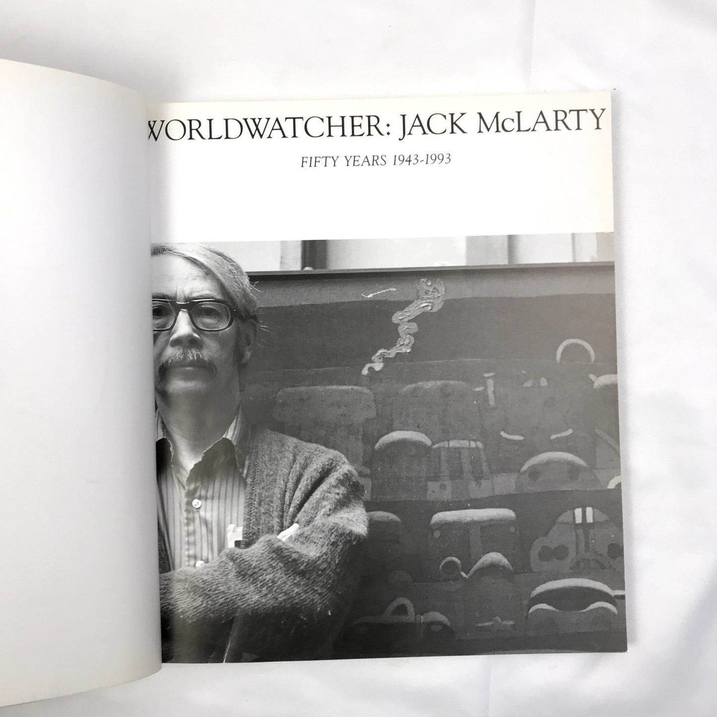 World Watcher Jack McLarty Fifty Years 1943-93 SIGNED Limited Print Art History