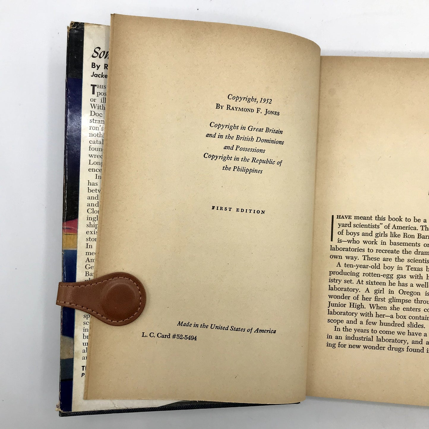Son of the Stars Hardcover Science Fiction Novel by Raymond First Edition 1952