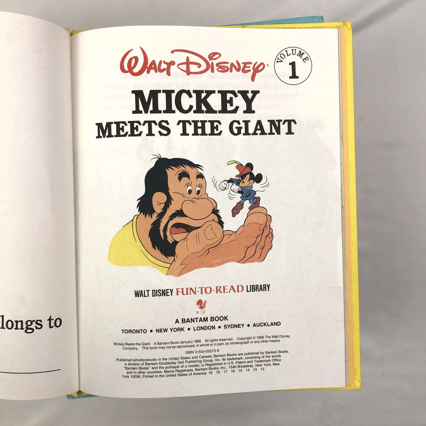 Volumes 1-18 Walt Disney Fun To Read Library Illustrated Children's Books 1980s