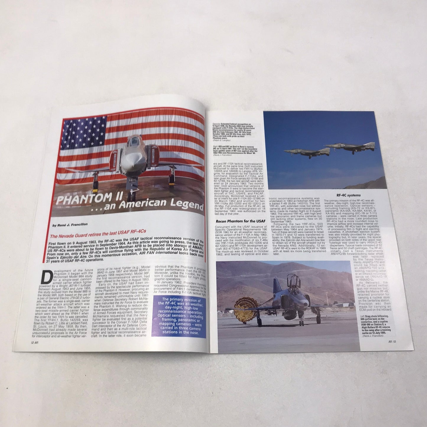 Air Fan Magazine Lot of 122 French Military Aviation Aeronautic History 1979-96