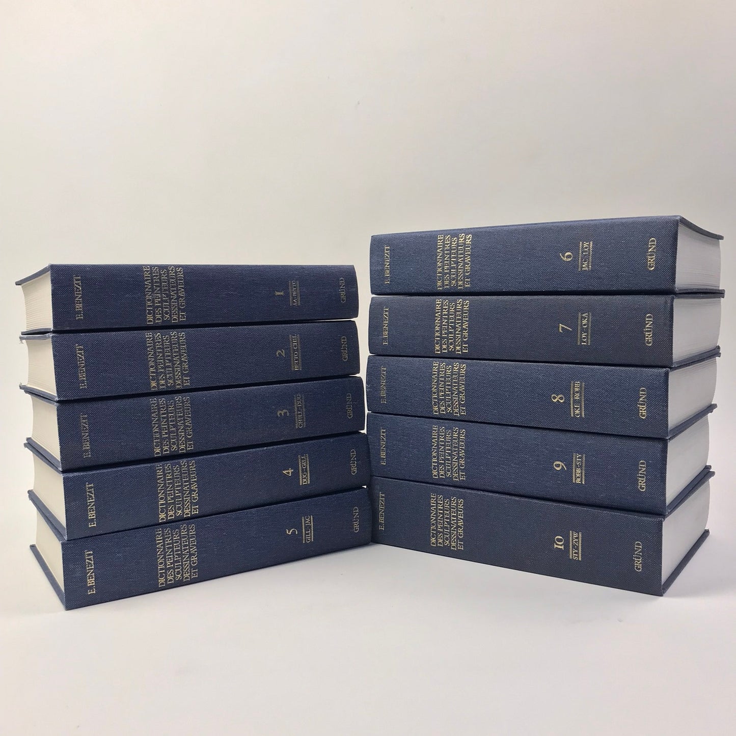 Dictionnaire Des Peintres Sculpteurs Dessinateurs Et Graveurs 10 Volume Set