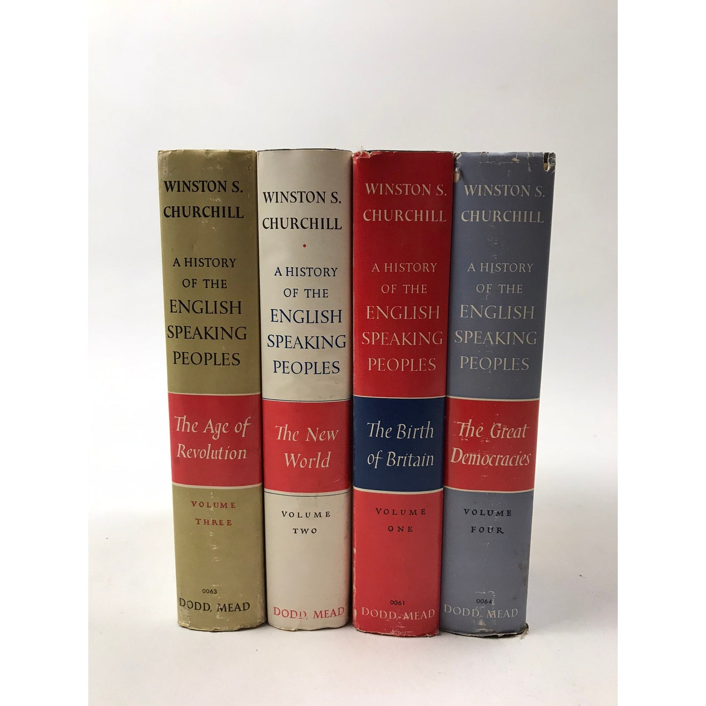 A History of The English Speaking Peoples Winston S Churchill 4 Volume Set