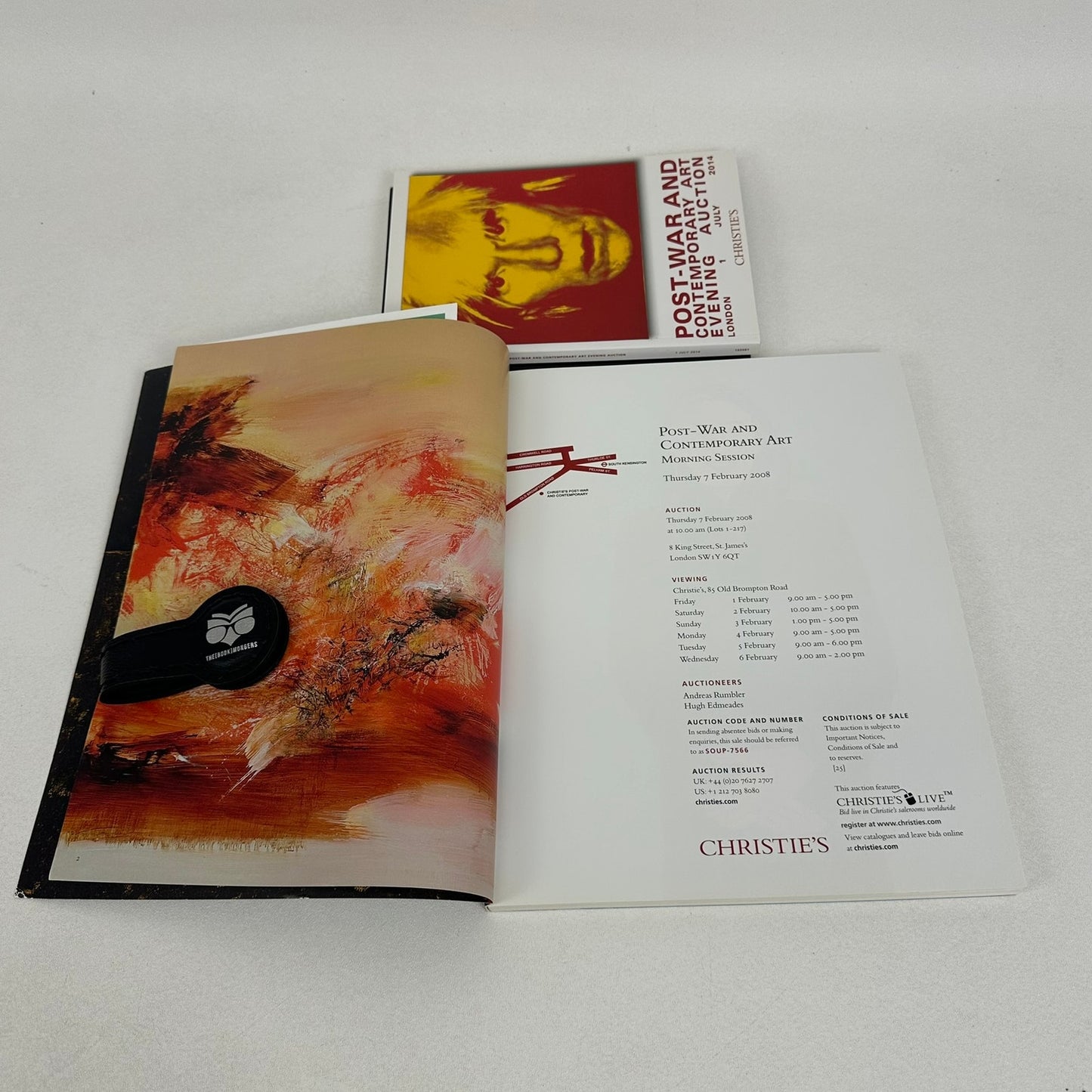 Andy Warhol Post War Contemporary Art Lot of 3 Exhibition Auction Sale Catalogs