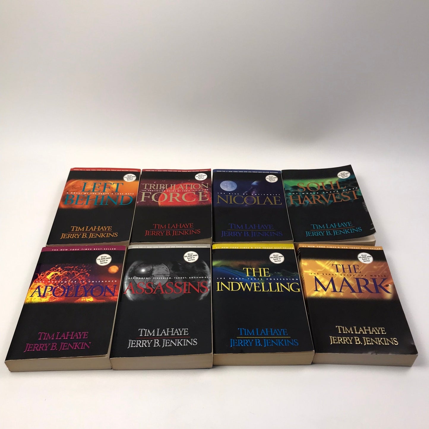 Left Behind Series 1-10 Tim Lahaye Jerry B Jenkins Apocalyptic Dystopian Drama