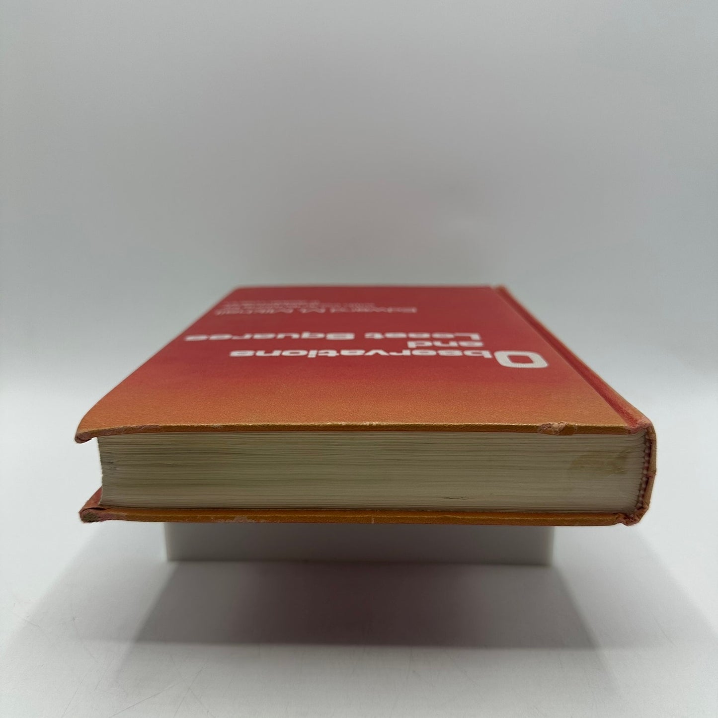 Observations and Least Squares Edward M Mikhail Technical Statistics Probability