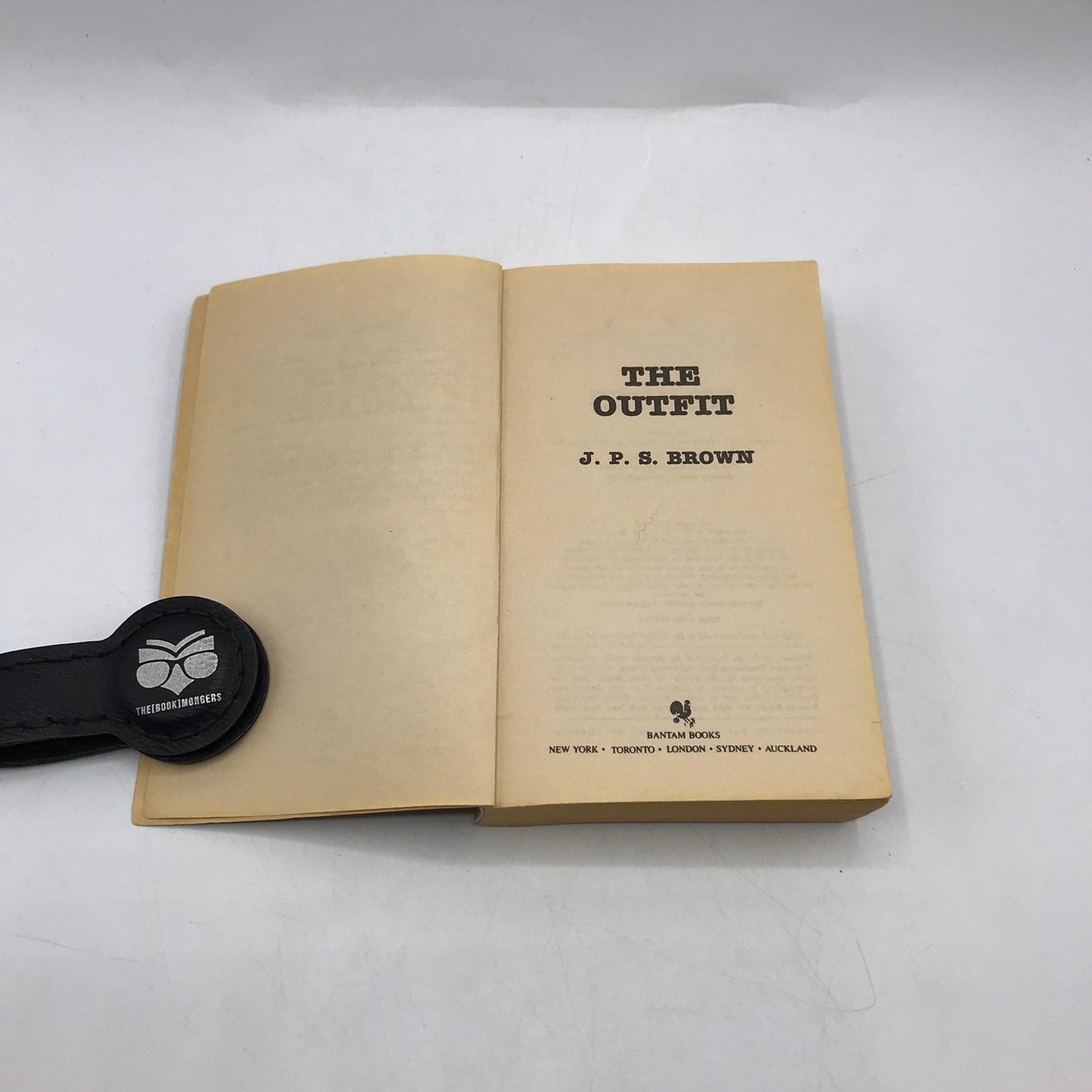 The Outfit J P S Brown Adventure Western Fiction Cattle Ranching Cowboy Life