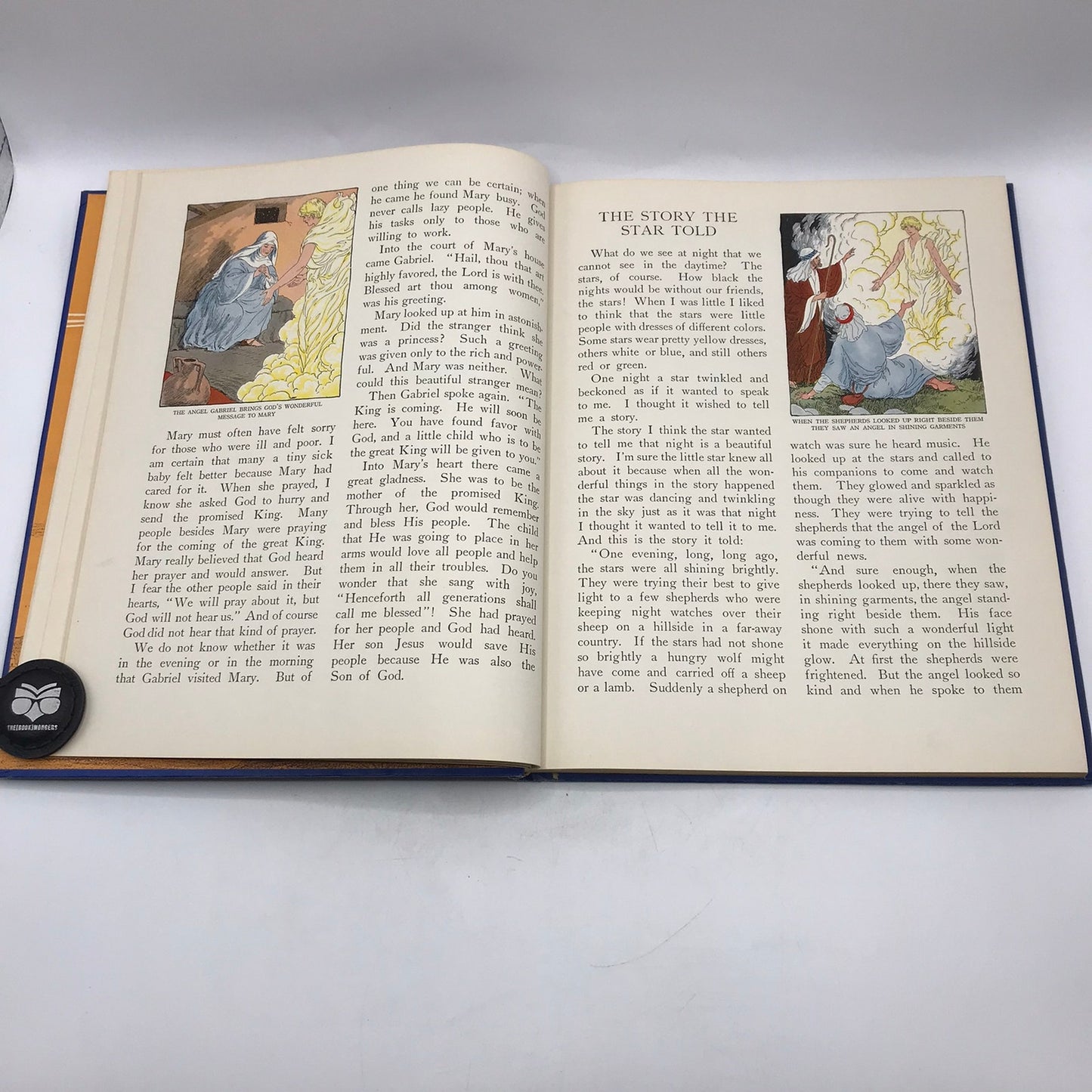 The Illustrated Bible Story Book New Testament Hardcover Seymour Loveland 1925