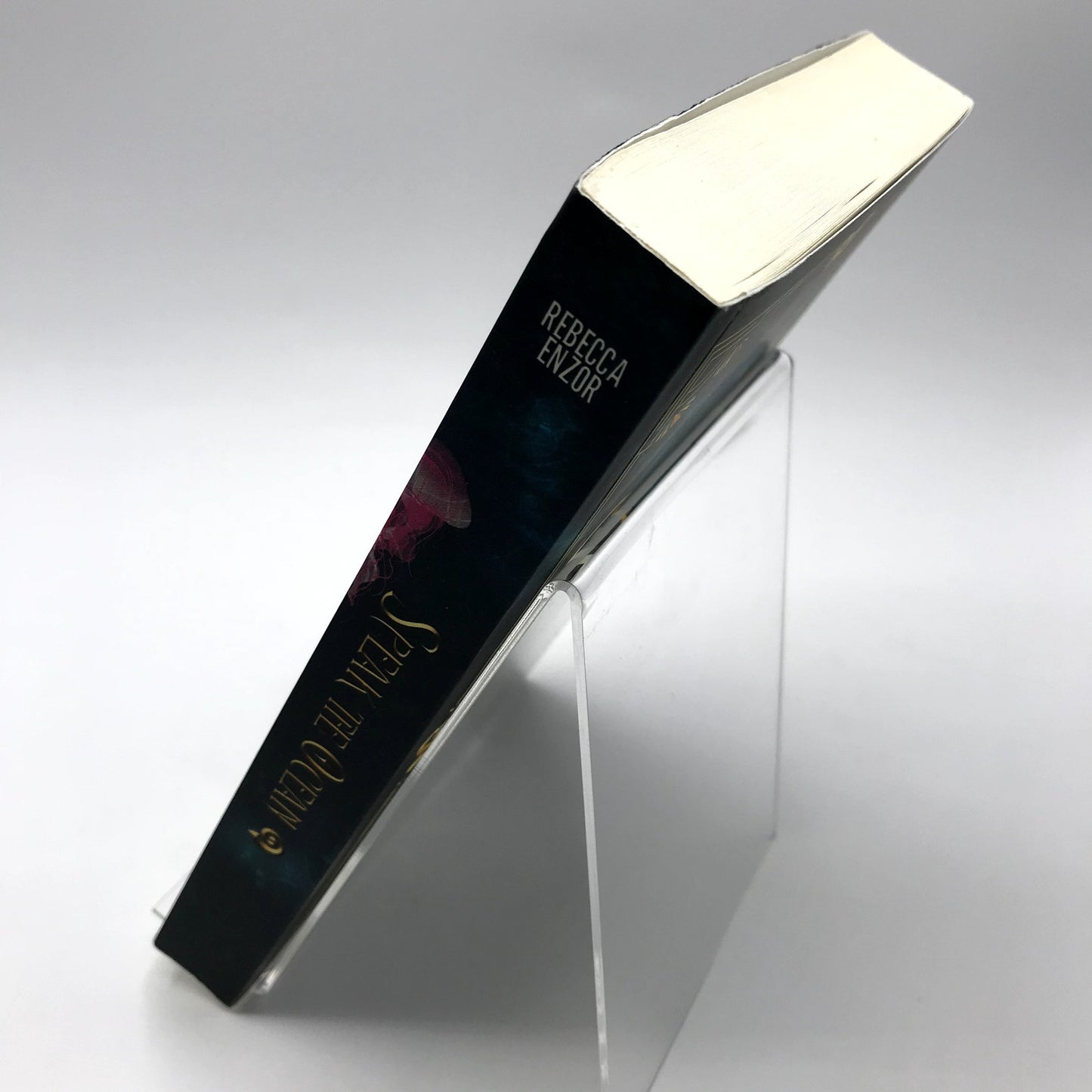 Speak The Ocean Signed Paperback Fantasy Book by Rebecca Enzor 1st Edition 2024