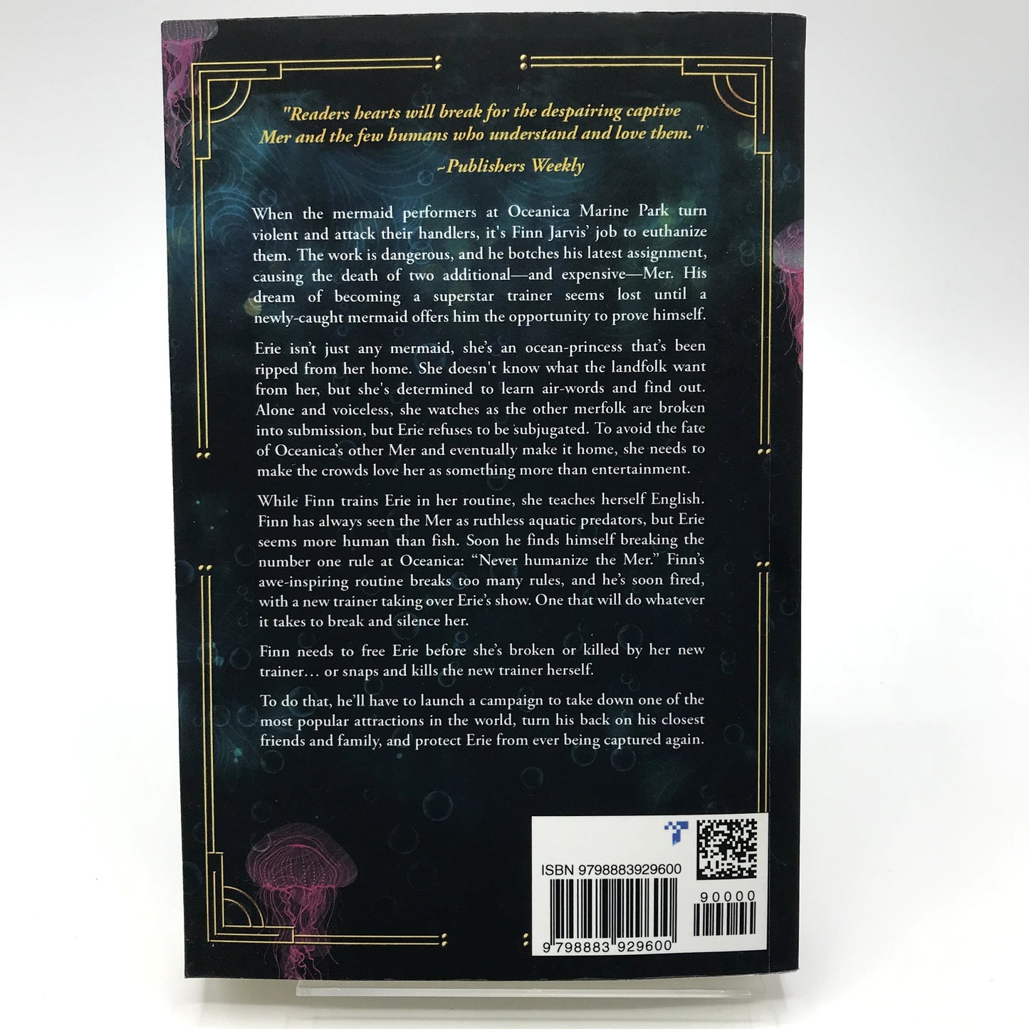 Speak The Ocean Signed Paperback Fantasy Book by Rebecca Enzor 1st Edition 2024