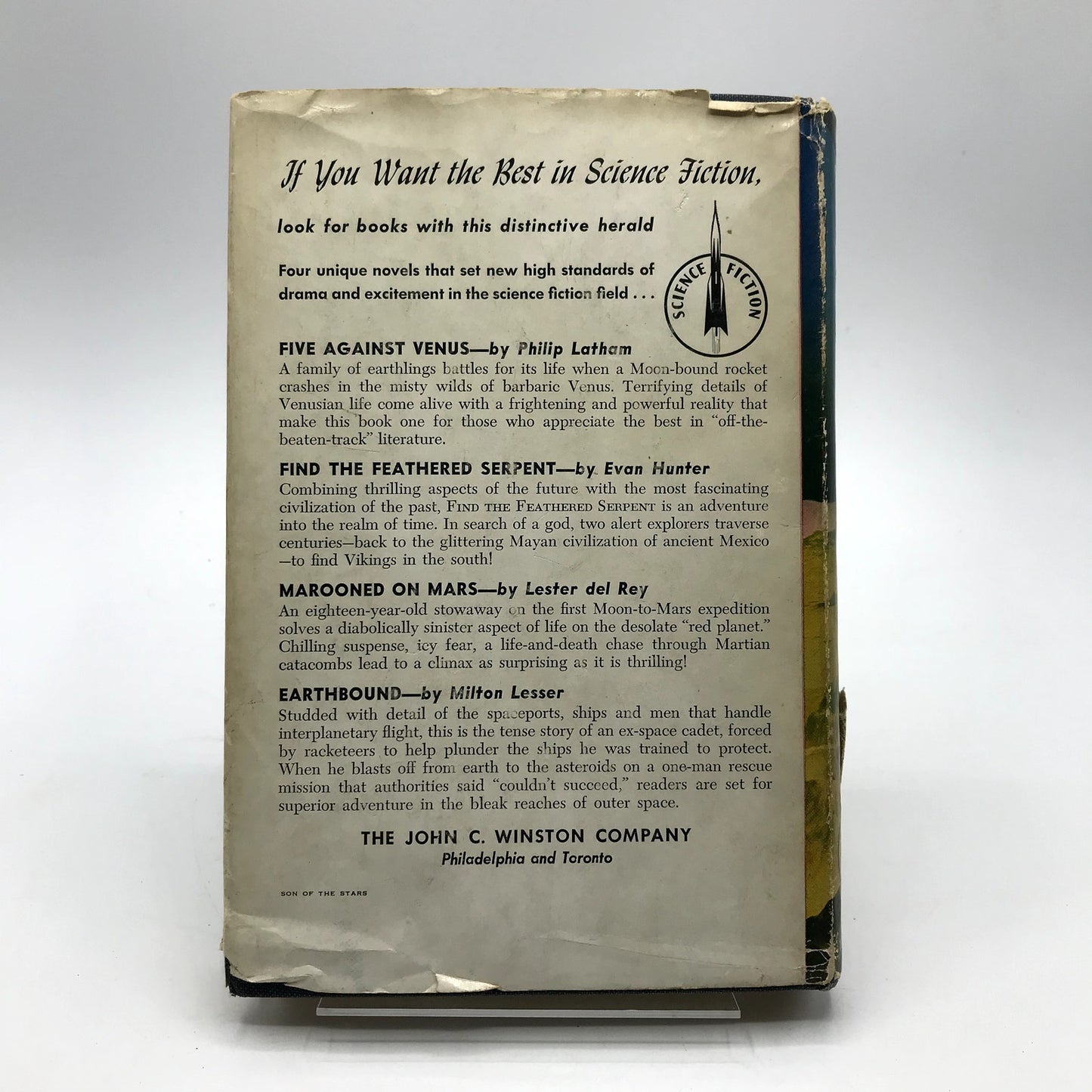 Son of the Stars Hardcover Science Fiction Novel by Raymond First Edition 1952