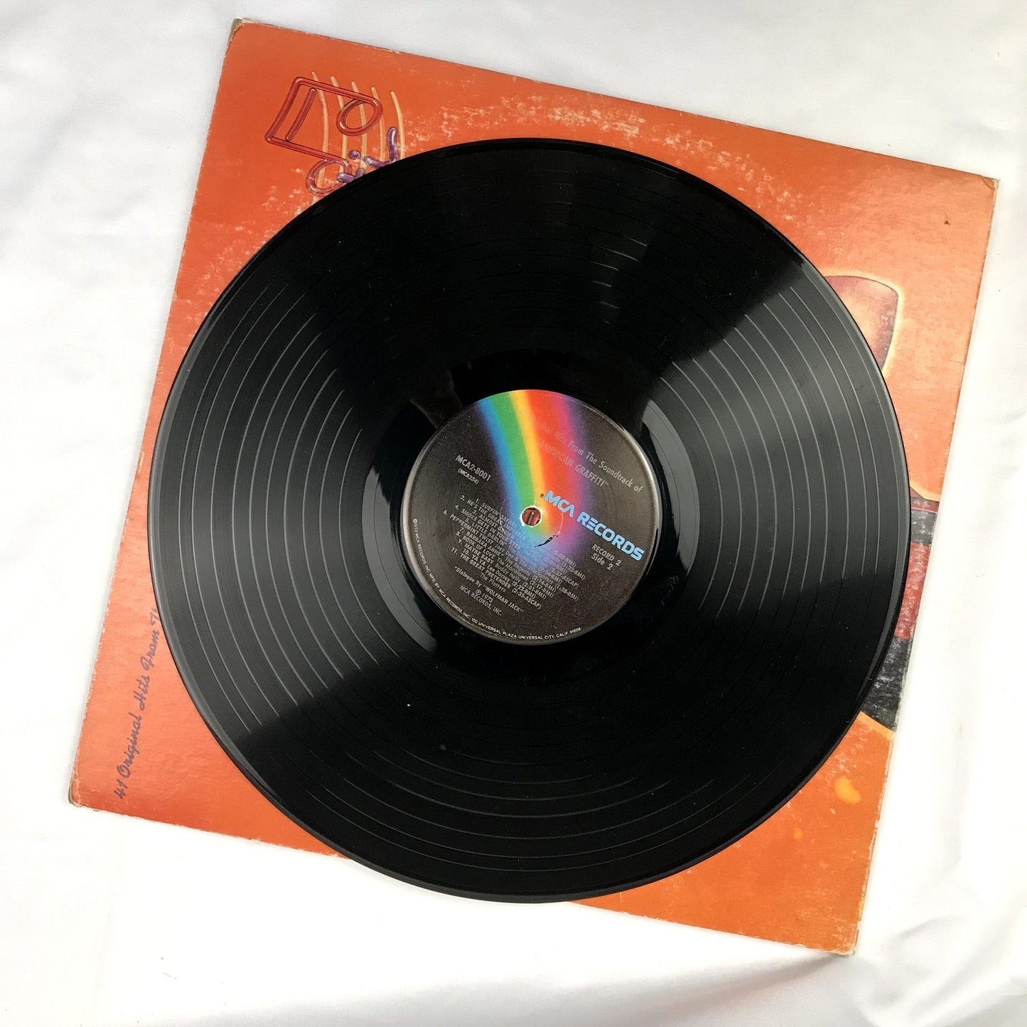 American Graffiti 41 Original Hits from the Soundtrack Double LP Vinyl 1973