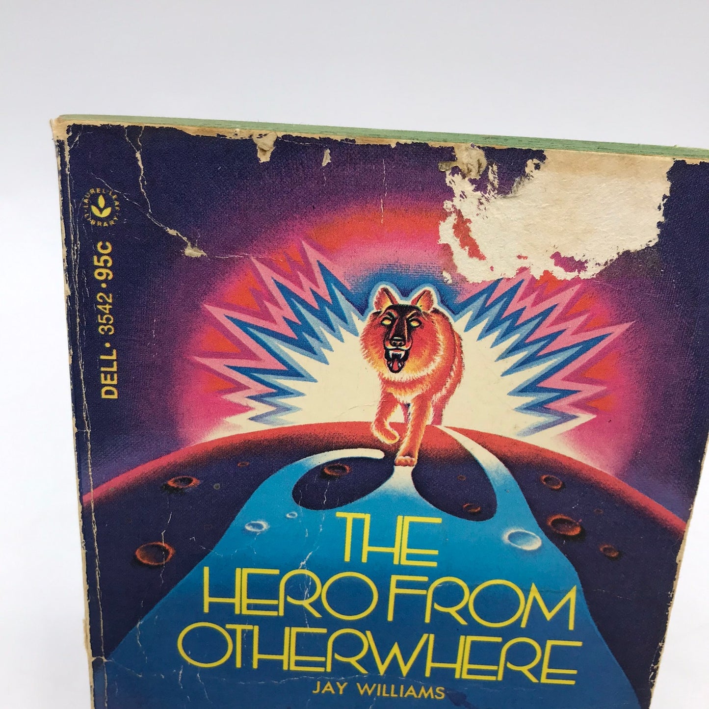 The Hero from Otherwhere Paperback Science Fiction Book by Jay Williams 1973