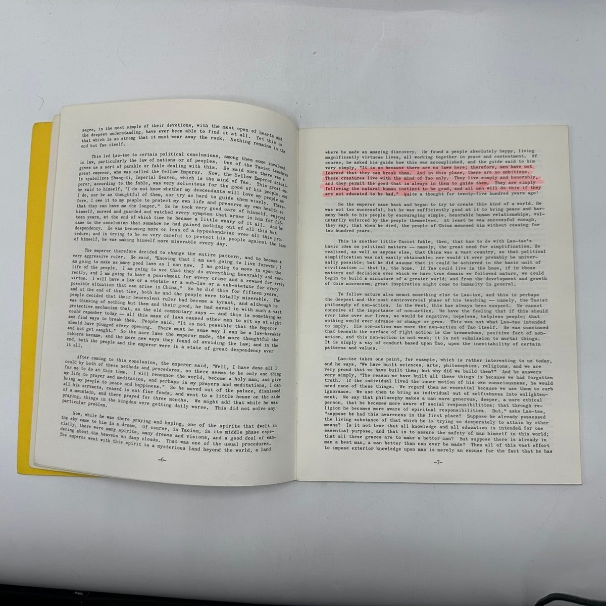 White Bird of Tao Manly P. Hall 1964 Second Edition Philosophy Taoism PRS