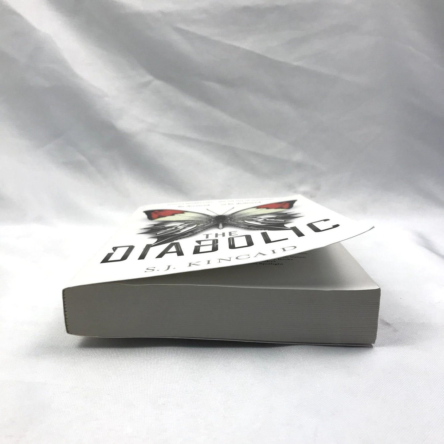The Diabolic Advanced Readers Copy SIGNED Paperback Book by S.J. Kincaid