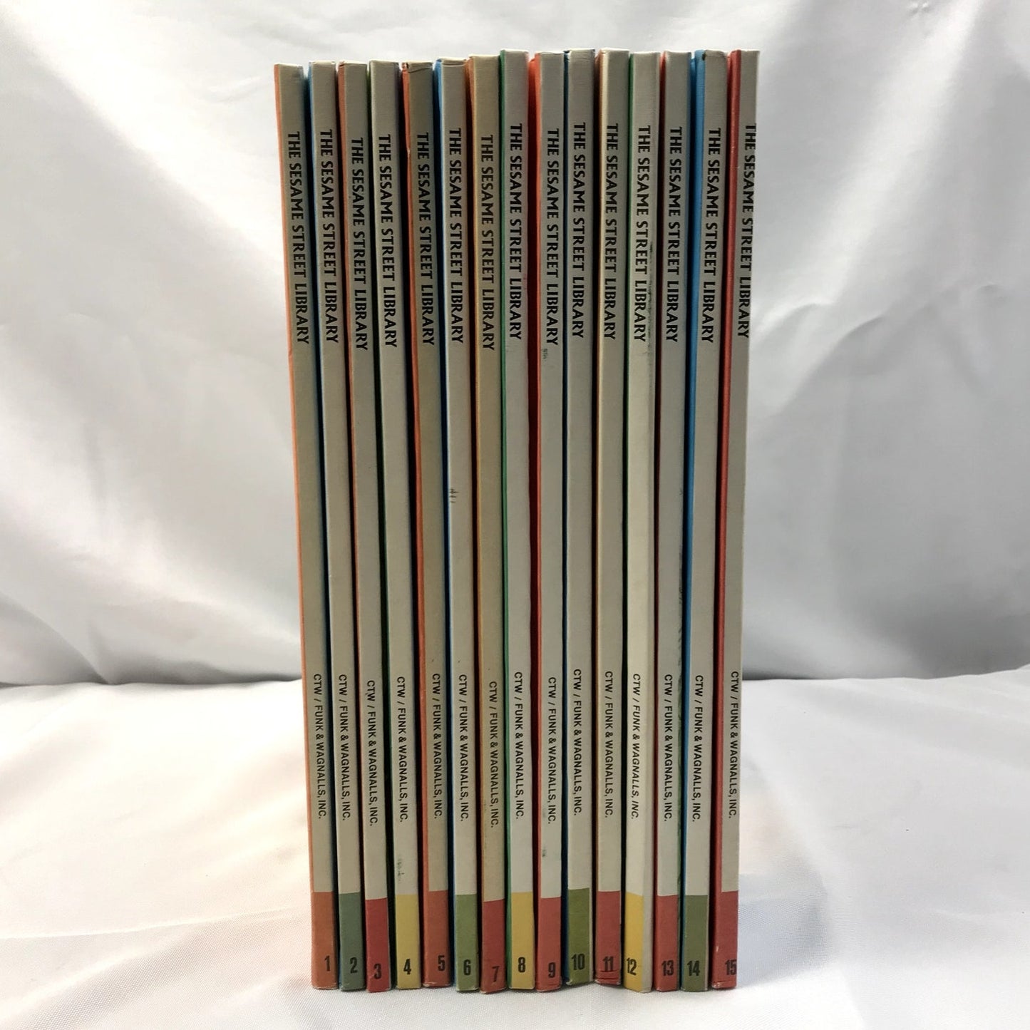 The Sesame Street Library Complete 15 Volume Set Jim Hensons Muppets Childrens