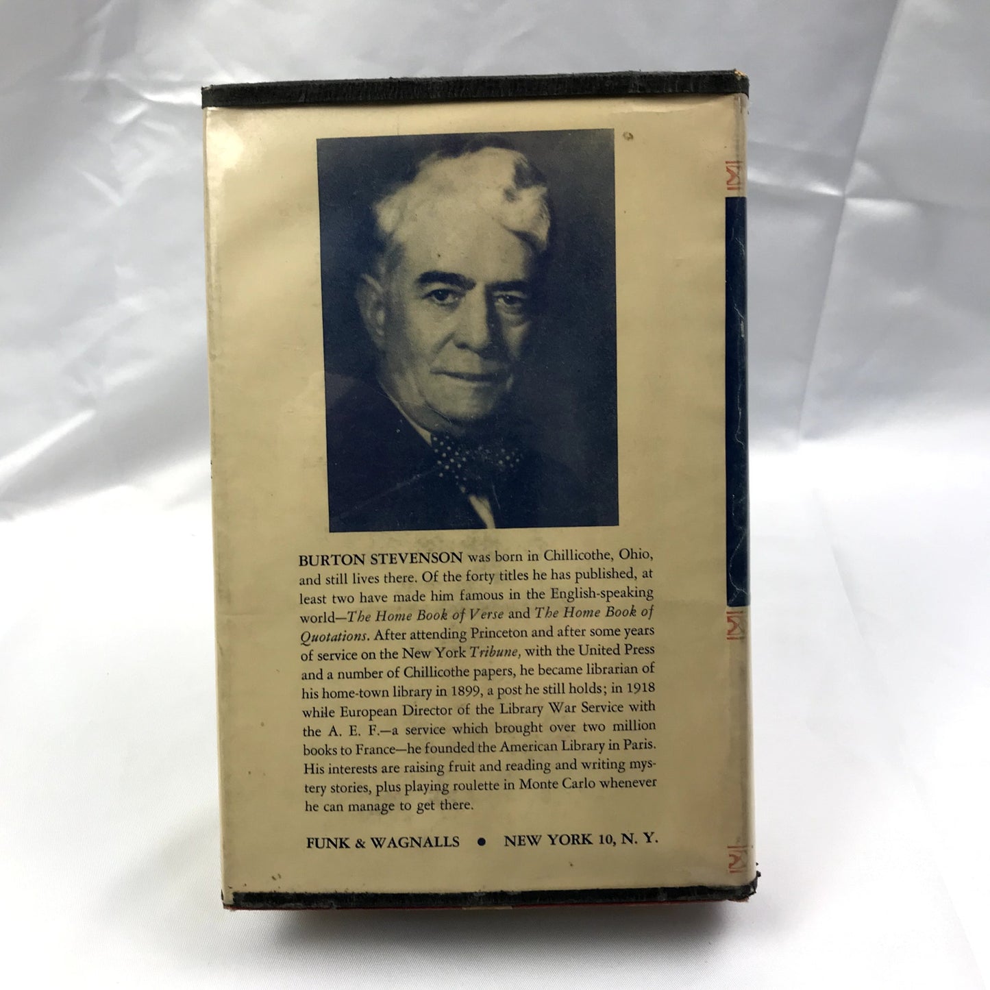The Standard Book of Shakespeare Quotations Hardcover by Burton Stevenson 1953