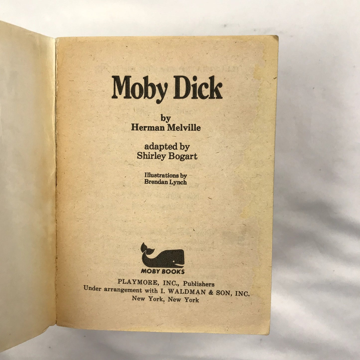Moby Books Lot of 6 Mini Paperbacks Vintage Illustrated Classic Editions