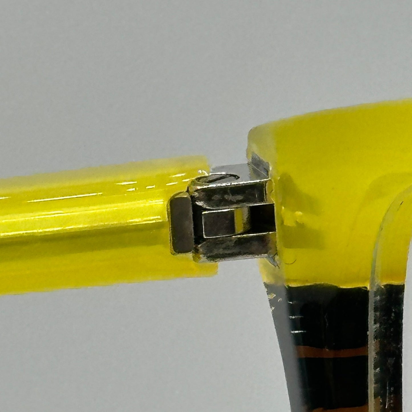 Alain Mikli Cleophee 2 A03154 003 Yellow Brown Opal Womens Cat Eye 54-15-140