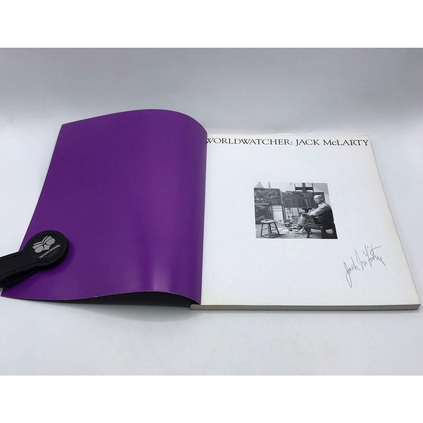 World Watcher Jack McLarty Fifty Years 1943-93 SIGNED Limited Print Art History