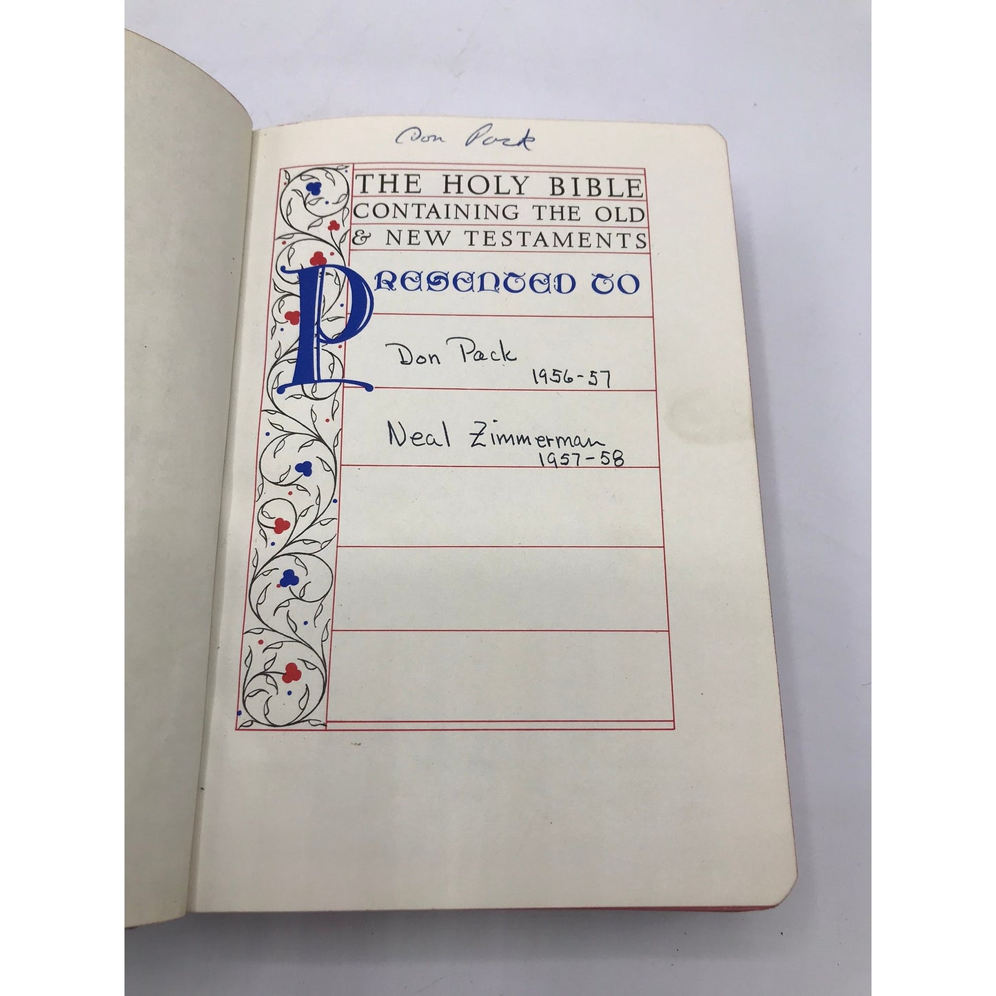 The Holy Bible Revised Standard Version Religious Spiritual Theology Faith 1953