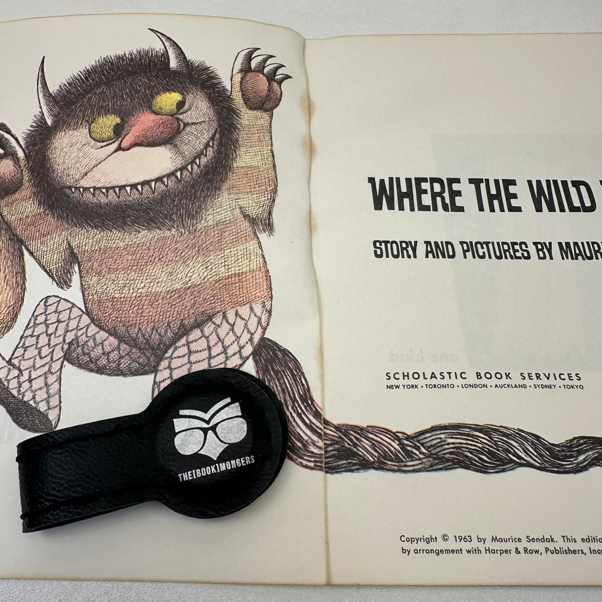 Where The Wild Things Are Maurice Sendak 1963 Scholastic Children's Picture Book