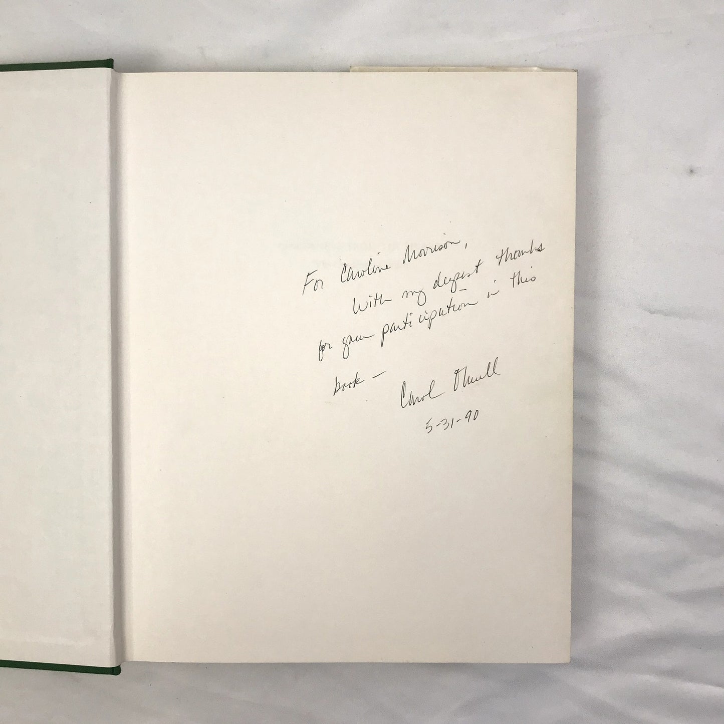 Gardening from the Heart Why Gardeners Garden Carol Olwell SIGNED Hardcover 1990